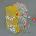 plastic baby shoe box, pvc pet box, clear packaging box